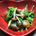 み～と's cooksnap of when they made ★小松菜としめじのだし醤油和え★.