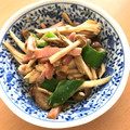 夕飯は６時です's cooksnap of when they made ❤しめじとピーマンのオイマヨ炒め❤.