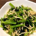 にしゆ◎'s cooksnap of when they made サッパリ【切干大根と小松菜のごまポン酢】.