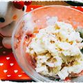 ががこちゃん's cooksnap of when they made じゃがいもとベーコンで簡単♡ポテサラ風♡.