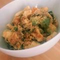 桜月❀咲良mommy's cooksnap of when they made かぼちゃとアボカドのサラダ.