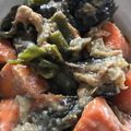 今日もニコッ☆'s cooksnap of when they made 甘辛がやみつき！なすとピーマンの味噌炒め.