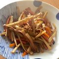 はるこ⁂'s cooksnap of when they made 基本のきんぴらごぼう.