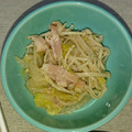 のら猫。's cooksnap of when they made 簡単！白菜とえのきベーコンの蒸し煮.