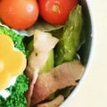 シナモシナモ's cooksnap of when they made アスパラとベーコンのマヨ炒め.