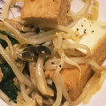YorozUta's cooksnap of when they made 小松菜と厚揚げのオイマヨ炒め.
