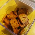 akilarry's cooksnap of when they made 材料3つ！かぼちゃのハードクッキー♪.