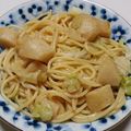 ✴秋茜✴'s cooksnap of when they made ホタテ缶のアーリオオーリオスパゲティ.