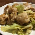 ぱちーの１１'s cooksnap of when they made 鶏肉とキャベツのカレーマヨ炒め.