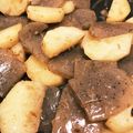 aocook's cooksnap of when they made 長芋とこんにゃくのピリ辛炒め.