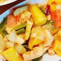 むぅ✿'s cooksnap of when they made 鶏と根菜のピリ辛甘酢炒め.