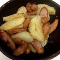 hinoko★'s cooksnap of when they made ポテトとウインナー❀ฺニンニクチーズ.
