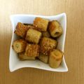 黒ねこ★'s cooksnap of when they made 簡単おつまみ◎テリテリコロコロねぎちくわ.