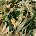 しゅうなひと322's cooksnap of when they made 簡単（＾＾ニラモヤシ卵炒め.
