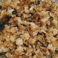 にゃんこ８'s cooksnap of when they made 野沢菜ちりめん炒飯.