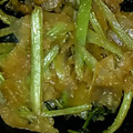 クックXFL002☆'s cooksnap of when they made 簡単！　大根葉と皮のゴマゴマ炒め.