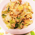 きみはるりんりん's cooksnap of when they made 白菜とツナと油揚げの煮物.
