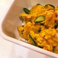 ぬぬまり's cooksnap of when they made 子供もパクパク☆かぼちゃサラダ☆.