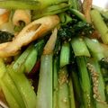 momoka0225's cooksnap of when they made ご飯が進む青菜と竹輪炒り煮.