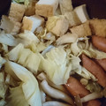 柊さくら's cooksnap of when they made 土鍋で簡単！きゃべつと厚揚げの煮物.