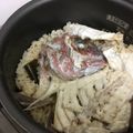 ＃Yuzu＃'s cooksnap of when they made 鯛アラの炊き込みごはん.