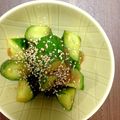 powゆき's cooksnap of when they made 居酒屋風★梅きゅうり.