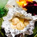 makichihua's cooksnap of when they made ✿マッシュルームのホイル焼き✿.