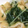あいあい811's cooksnap of when they made 油揚げと水菜の煮物【柚子胡椒風味】.