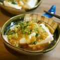 ✳︎izumi✳︎'s cooksnap of when they made ❤揚げ玉温奴❤.