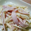 だんだん！'s cooksnap of when they made 大根とハムの梅マヨ和え.