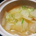 ぐろーばー's cooksnap of when they made 冬瓜の味噌汁.