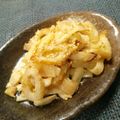 ＊sanacchi＊'s cooksnap of when they made ★あと1品！ちくわと大根のオイマヨ炒め★.
