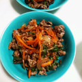 つよまり's cooksnap of when they made 簡単！牛肉と野菜の焼肉のタレ炒め.