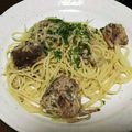 プング's cooksnap of when they made あっ!という間!サバ缶で絶品♡和風パスタ.