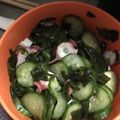 マリアマリママ's cooksnap of when they made たこ きゅうり わかめの 酢の物.