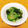 はるシェフ's cooksnap of when they made 我が家の酢の物＊定番キュウリとワカメ.