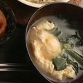 ゆかっちょ。's cooksnap of when they made 落とし卵入り♪美味！カボチャのお味噌汁.