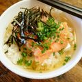 tabi_chan's cooksnap of when they made ごまダレが美味☆鯛茶漬け＆サーモン茶漬け.