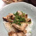 ホッカホカ's cooksnap of when they made 皮パリ☆ 鶏のきじ焼き丼.