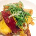 Moffyyy's cooksnap of when they made さつまいもと鶏肉の甘辛炒め♬蓮根入り♬.