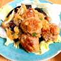 渦潮はまち's cooksnap of when they made 豚こまボールと揚げ茄子の梅おろし煮.
