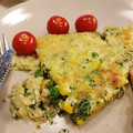 Ajacon's cooksnap of when they made 我が家のごはん 土台無しキッシュ.