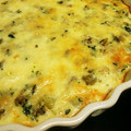 Ajacon's cooksnap of when they made 我が家のごはん 土台無しキッシュ.