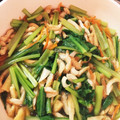 88candy88's cooksnap of when they made 小松菜と油揚げの煮浸し.