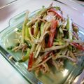 kurukurumin's cooksnap of when they made ごぼうとかまぼこのサラダ.