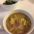 クックPW9C2T☆'s cooksnap of when they made 白菜とベーコンのショウガスープ.