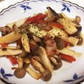 ＭＯＫＯＳＮＯＷ's cooksnap of when they made エリンギとベーコンのバターぽん酢炒め.