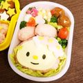 Yちゃんママ's cooksnap of when they made マイメロちゃんおにぎり＊キャラ弁.