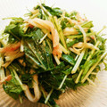 くるみモンブラン's cooksnap of when they made あと一品に♪水菜とカニカマのマヨ浸し.