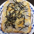 ともおの奥さん's cooksnap of when they made 和風しらすマヨチーズトースト.